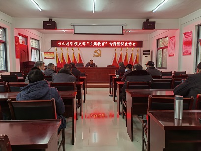 長(zhǎng)山村召開2023年專題組織生活會(huì)和開展民主評(píng)議助力支部過硬