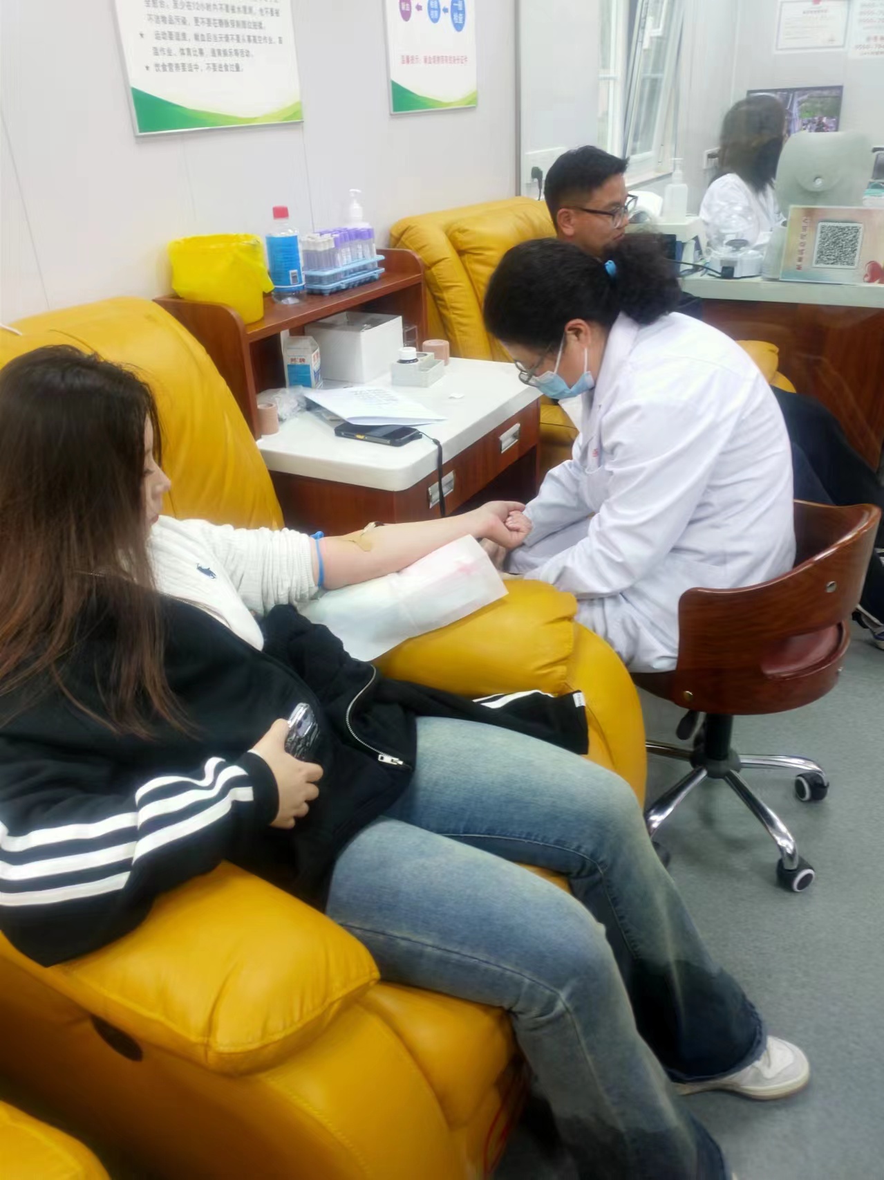 愛心涌動！汊北村村民踴躍參與無償獻(xiàn)血活動