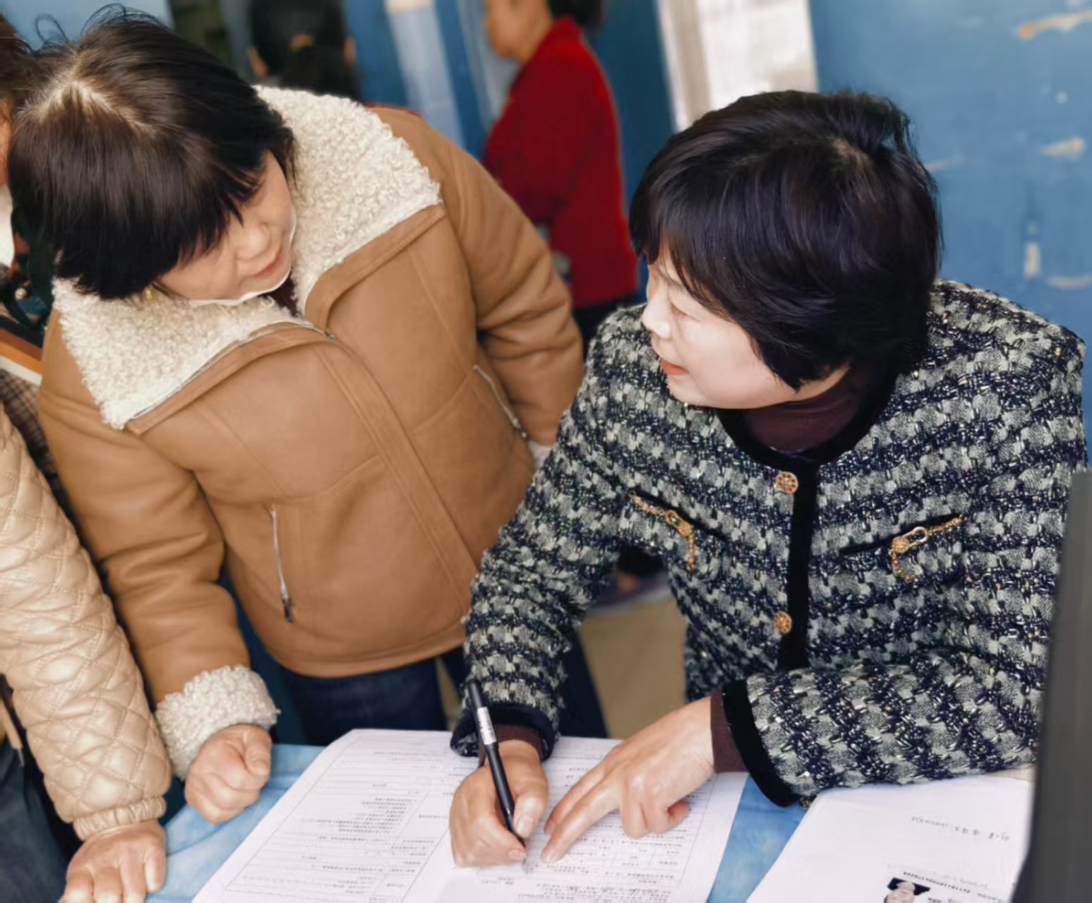 周營(yíng)村組織宮頸癌免費(fèi)篩查活動(dòng)