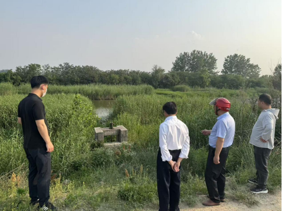 楊村社區(qū)開展汛期前涵閘檢查 筑牢防汛安全防線